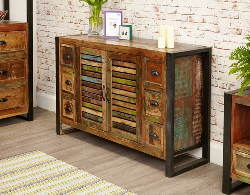 Baumhaus Urban Chic 6 Drawer Sideboard - Style Our Home