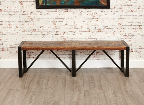 Baumhaus Urban Chic Large Dining Bench - Style Our Home