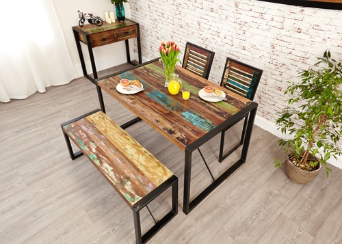 Baumhaus Urban Chic Dining Table Small - Style Our Home