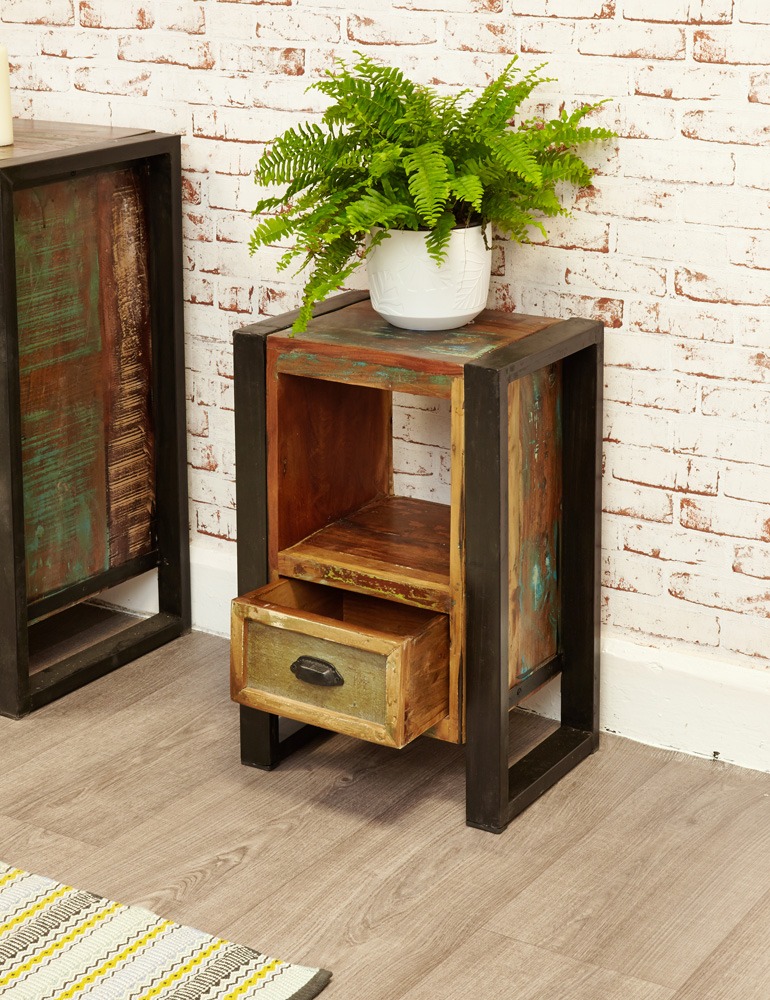 Baumhaus Urban Chic Lamp Table / Bedside Cabinet - Style Our Home