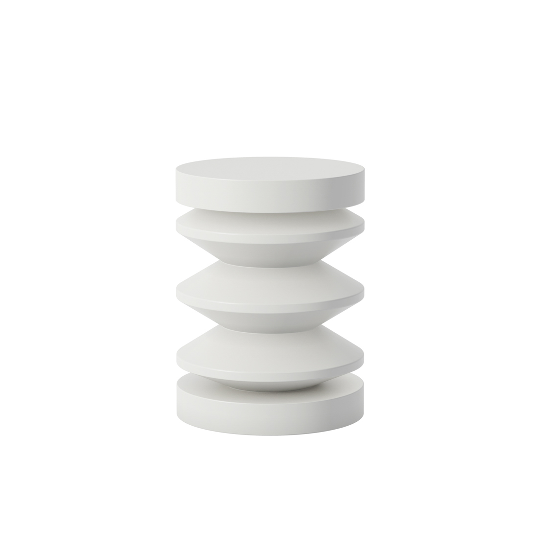 Iris White Side Table by OTI | Style Our Home