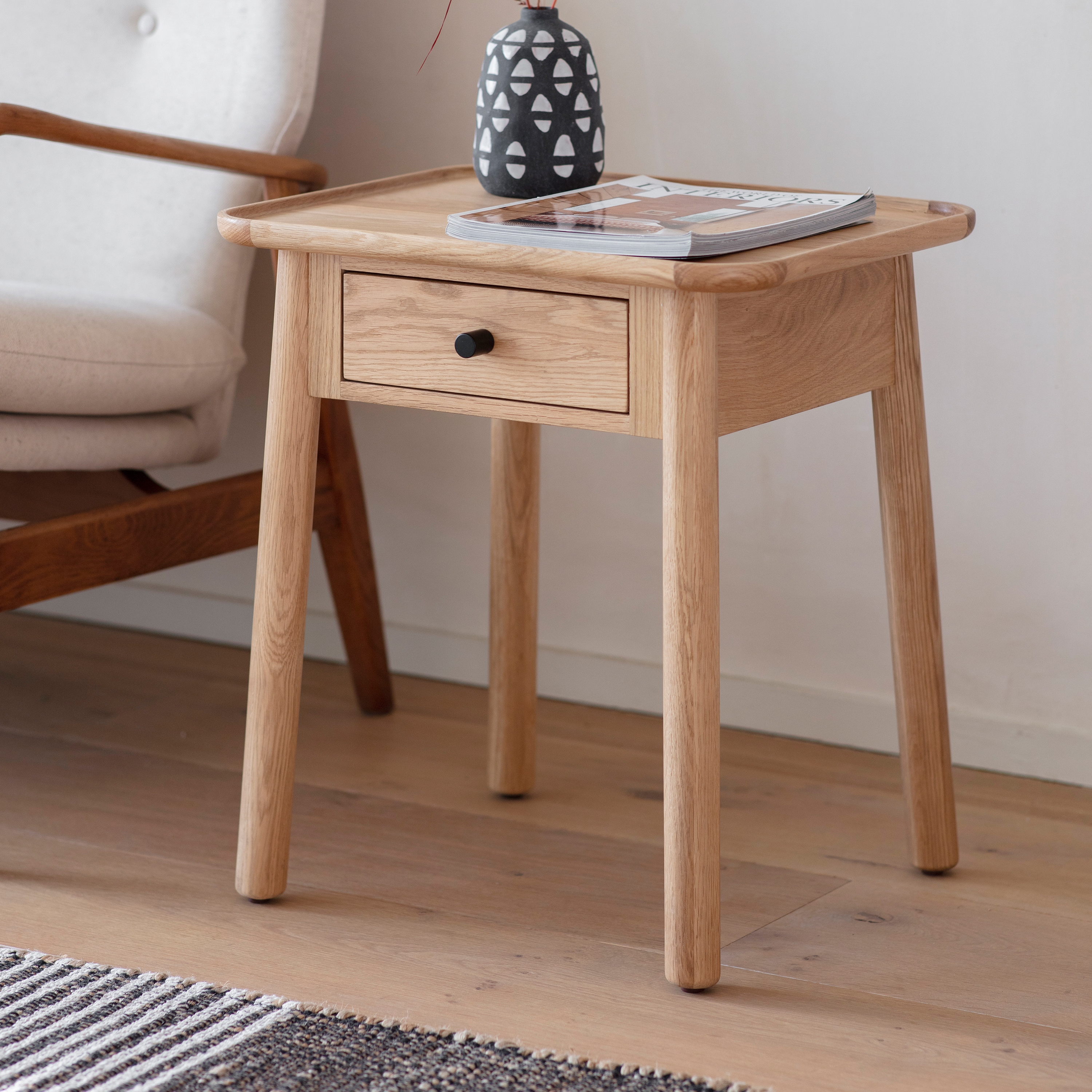 Kingham 1 Drawer Side Table - Style Our Home 