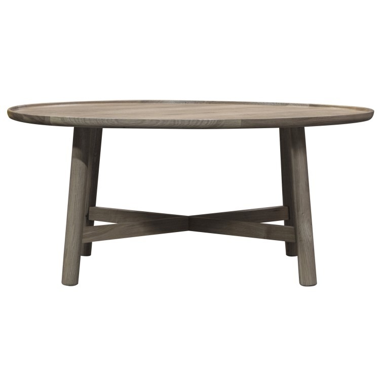 Kingham Round Coffee Table Grey - Style Our Home 