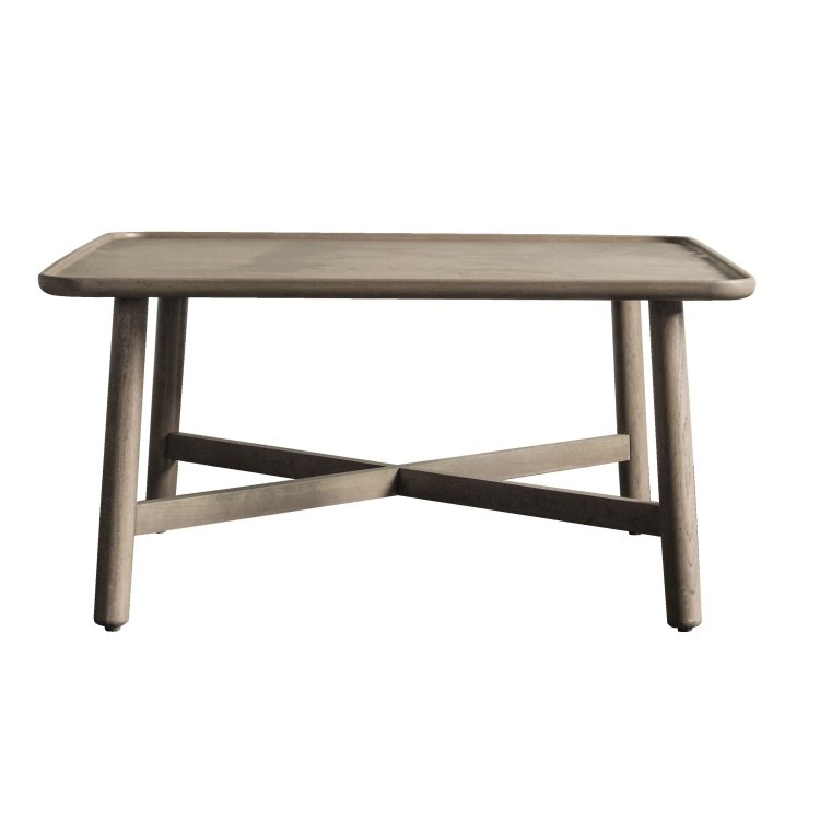 Kingham Square Coffee Table Grey - Style Our Home 