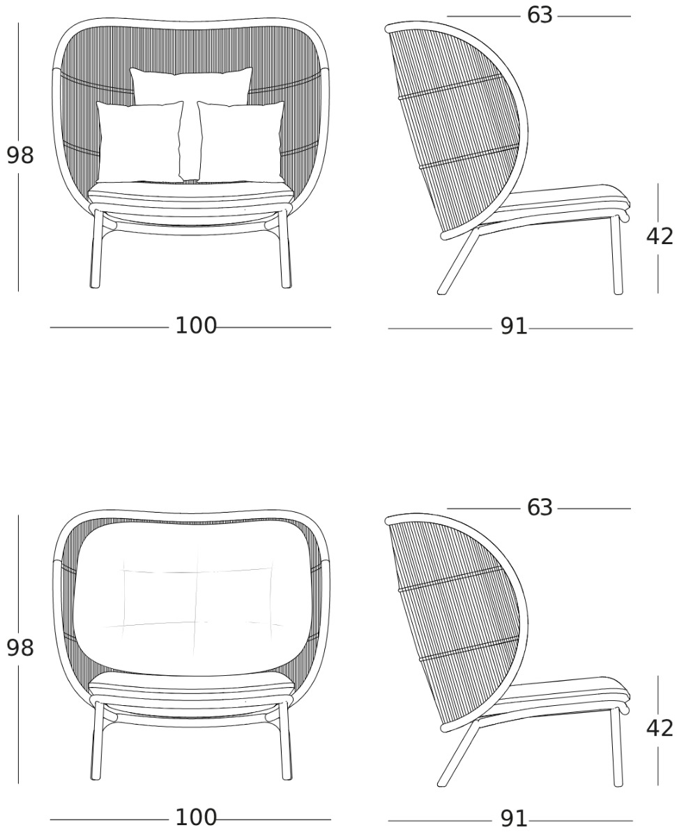 Kodo Cocoon Chair by Vincent Sheppard - Style Our Home