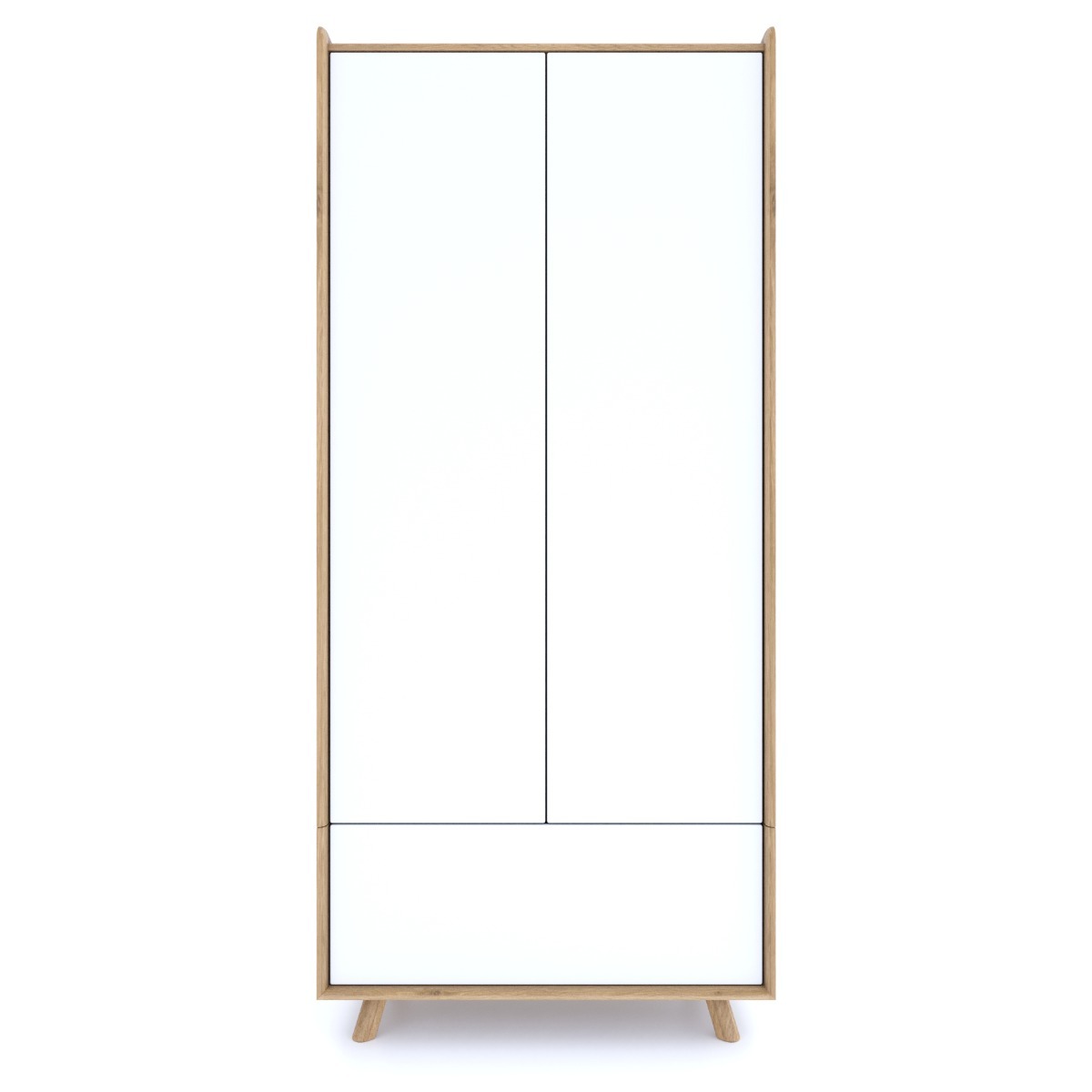 Lago Double Wardrobe - White by Bentley Designs | Style Our Home