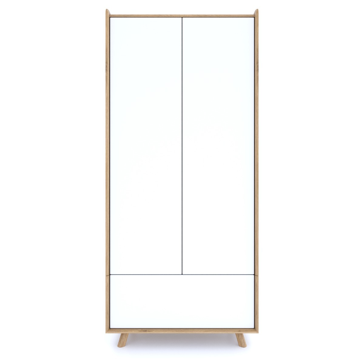 Lago Double Wardrobe - White by Bentley Designs | Style Our Home