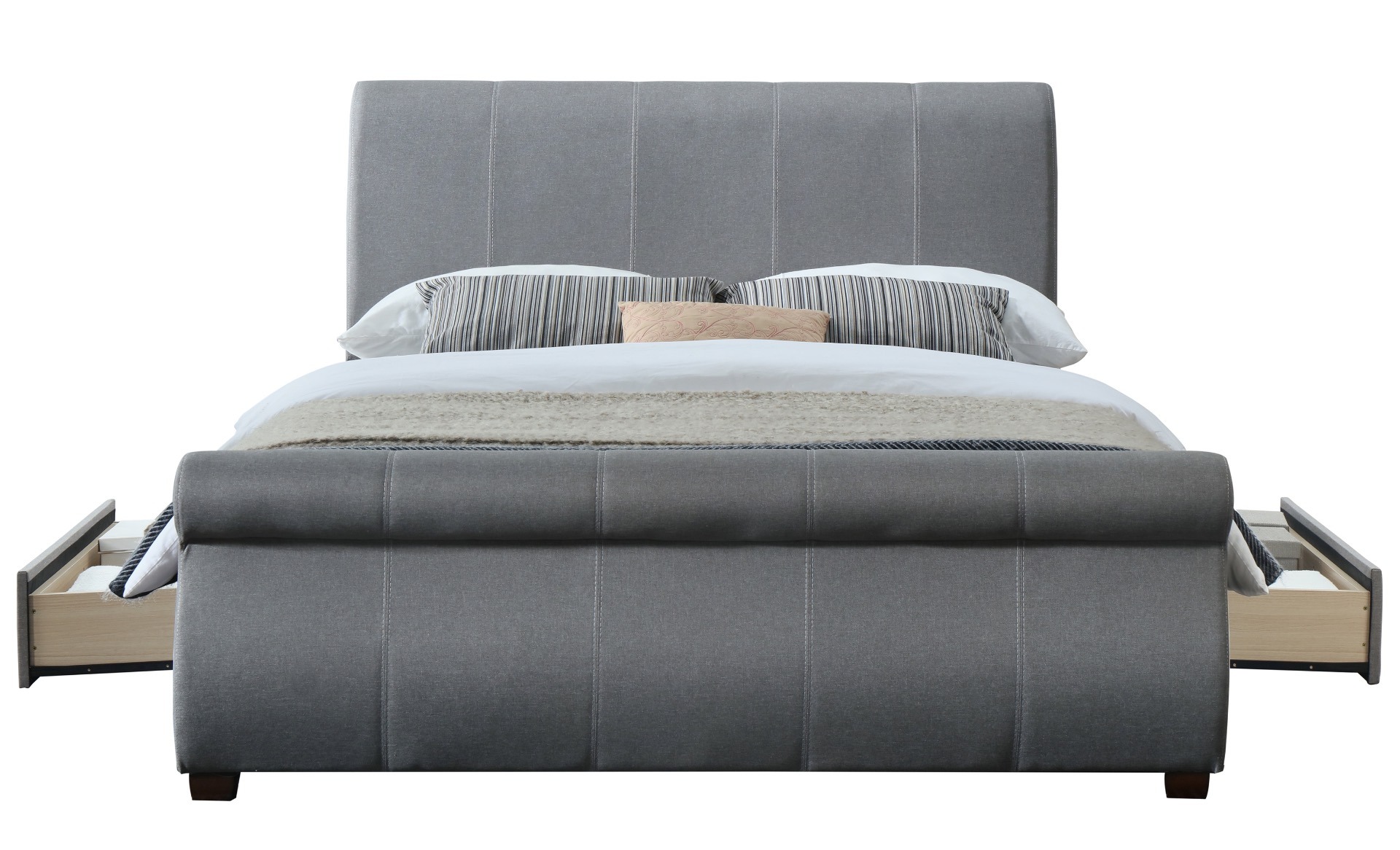 Lancaster Grey King Bed