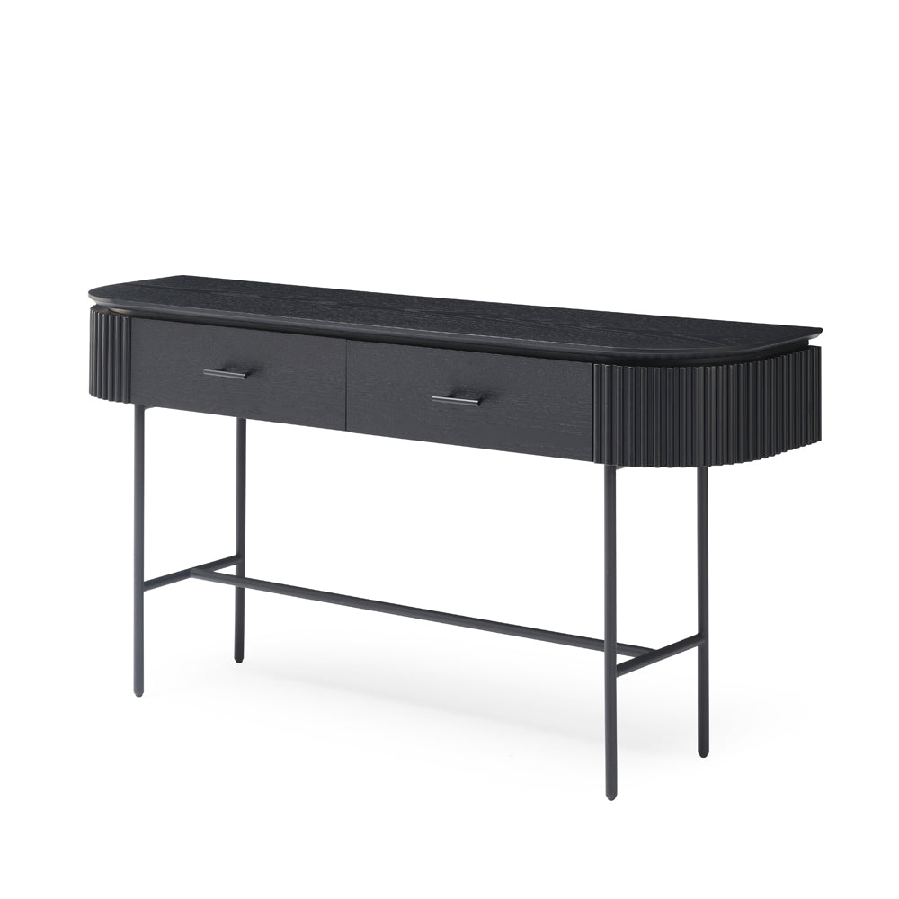 Lantine Console - Black Oak by Tommy Franks | Style Our Home