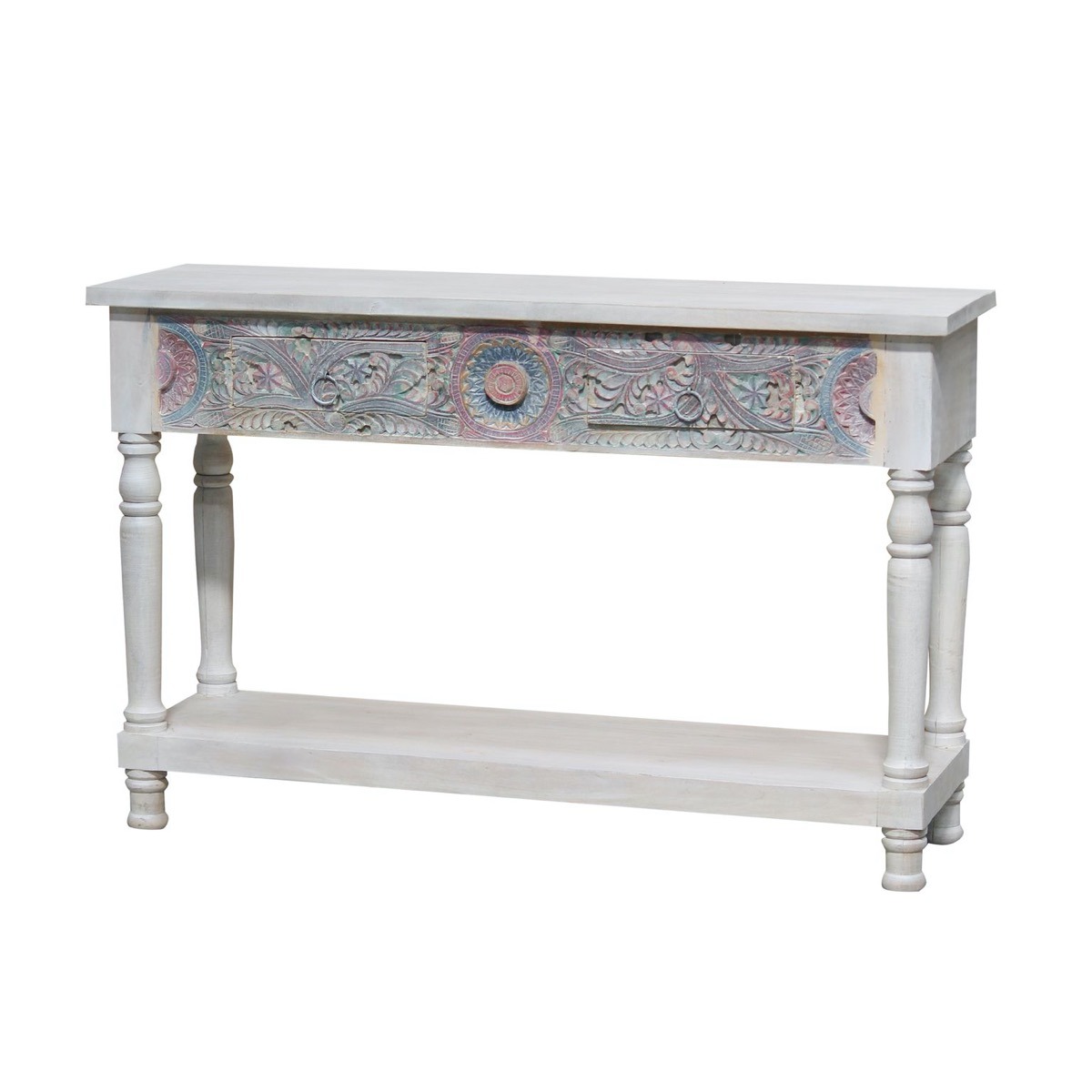 Meera Hand Carved Furniture Console Table | Style Our Home