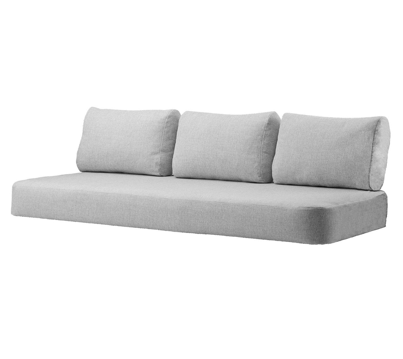 Light Grey Natté Cushion by Cane-line | Style Our Home