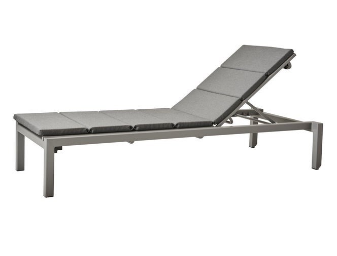 Relax Grey Sunbed - Grey Natté by Cane-line | Style Our Home