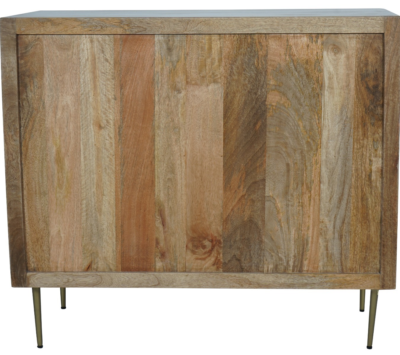 Linden Bone and Mango Wood 2 Door Cabinet by Libra | Style Our Home