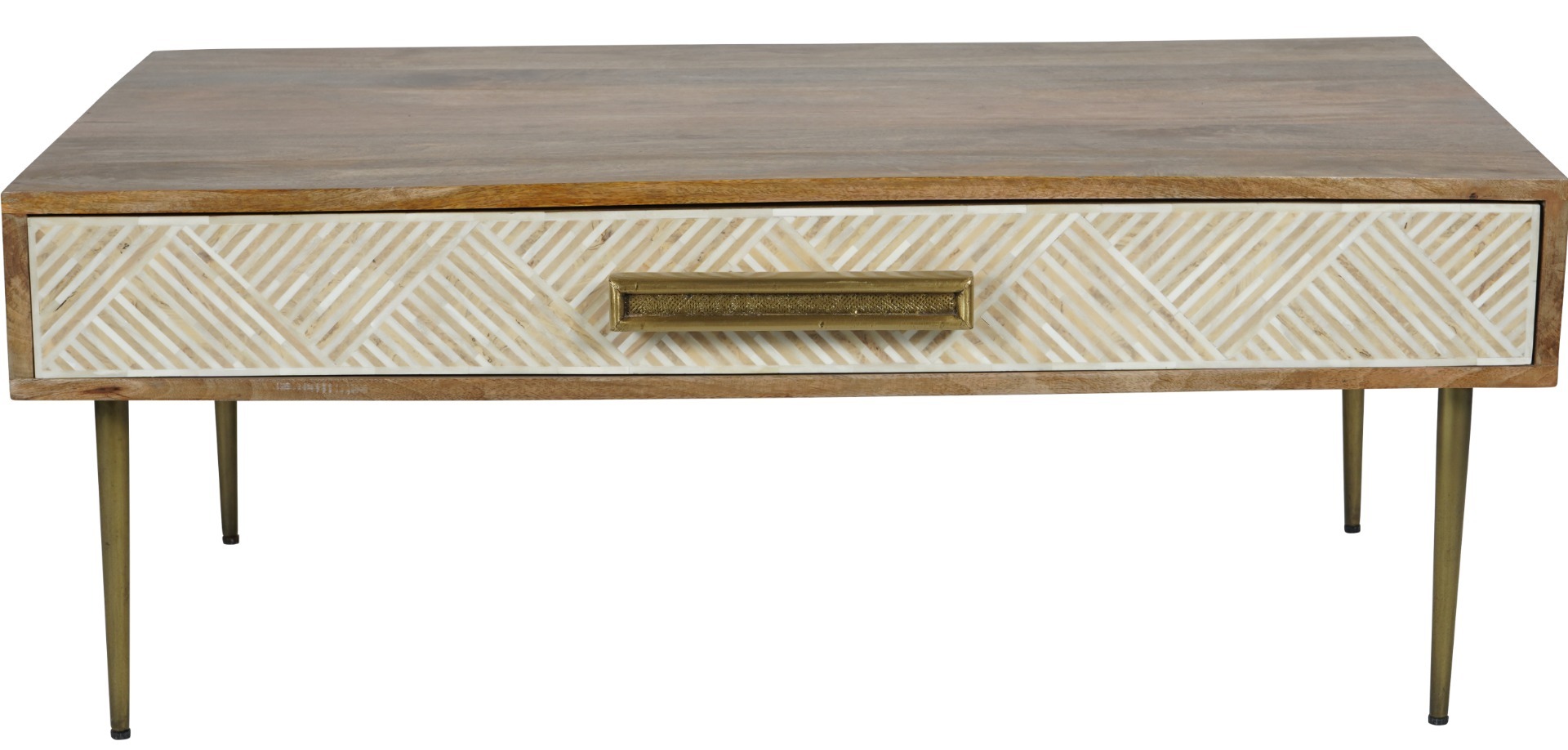 Linden Bone and Mango Wood Coffee Table by Libra | Style Our Home