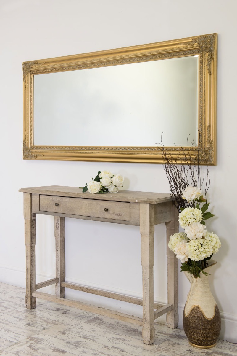 Caprice Vintage Gold Elegant Antique Design Full Length Mirror