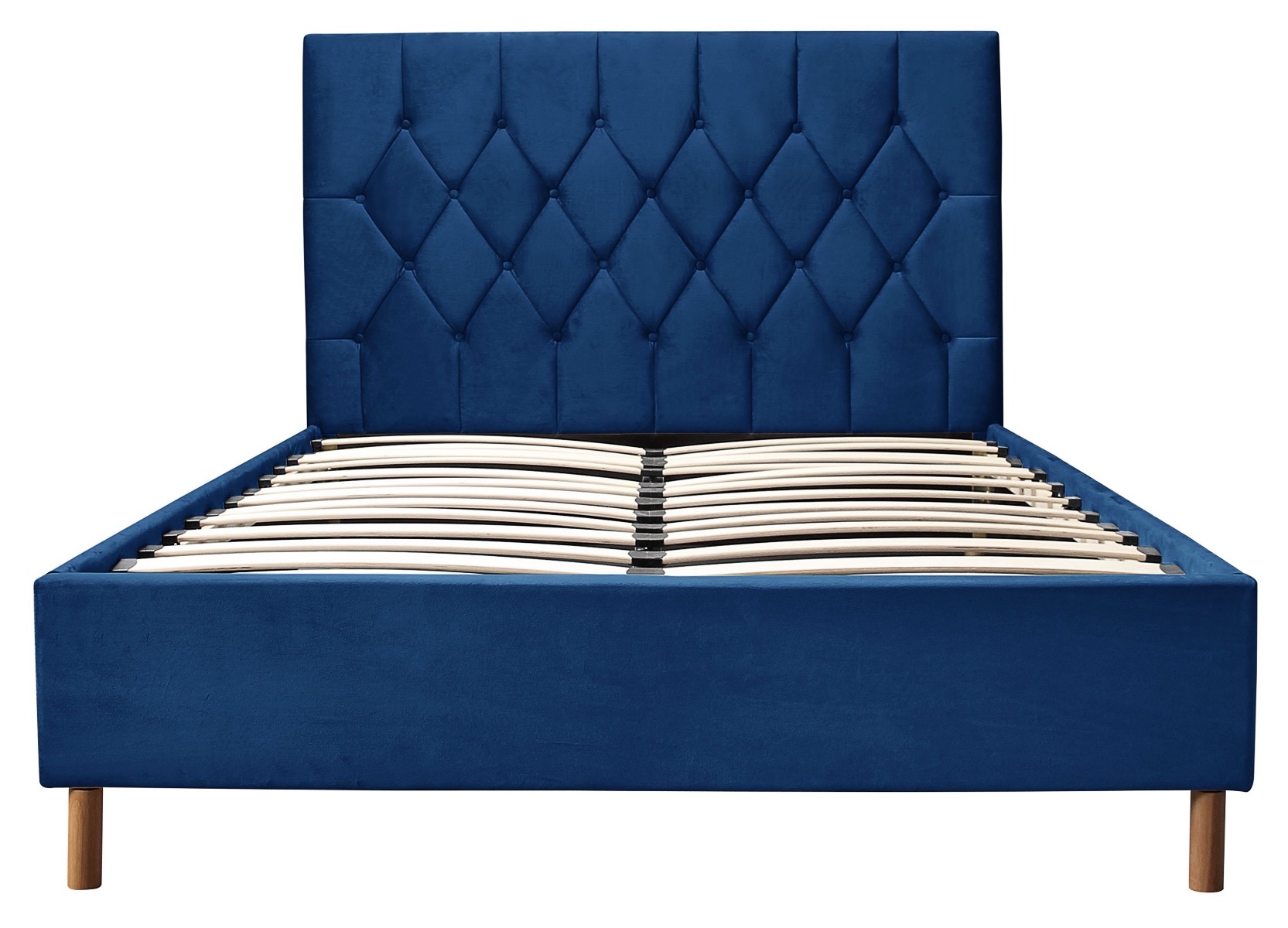 Loxley Blue 5' King Ottoman Bed