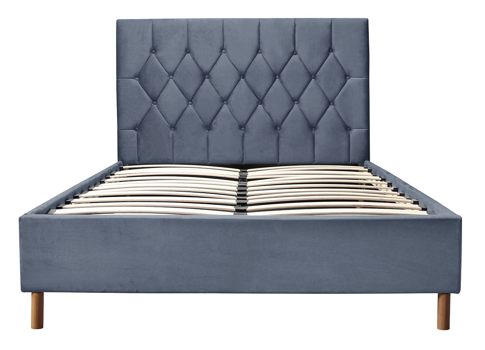 Loxley Grey 4' Small Double Ottoman Bed
