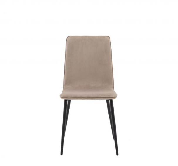 Lucin Taupe Dining Chair ( A Pair ) by Hudson Living | Style Our Home 