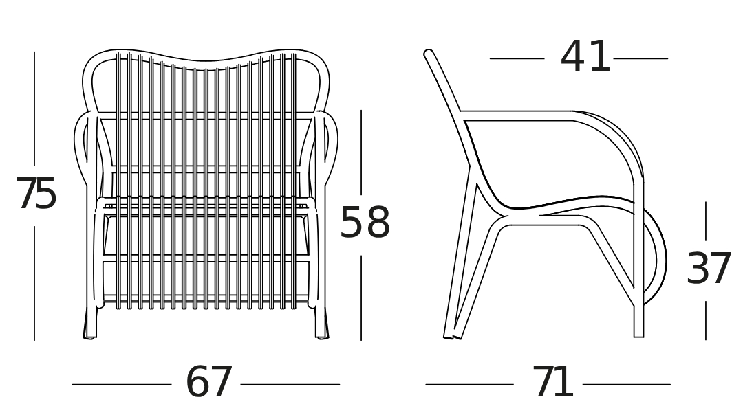 Lucy Lazy Armchair by Vincent Sheppard | Style Our Home