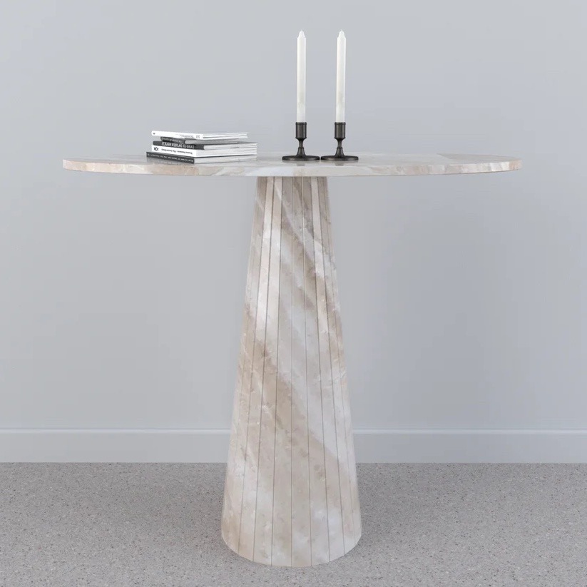 Lusso Marble Cosole Table - Customisable Options by Steve Bristow | Style Our Home