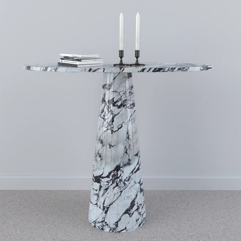 Lusso Marble Cosole Table - Customisable Options by Steve Bristow | Style Our Home