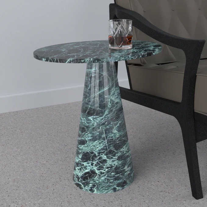 Lusso Marble Side Table - Customisable Options by Steve Bristow | Style Our Home