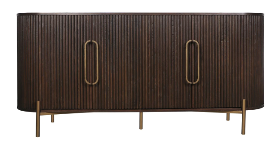 Luxor 4 Door Brown Sideboard by Richmond Interiors | Style Our Home 