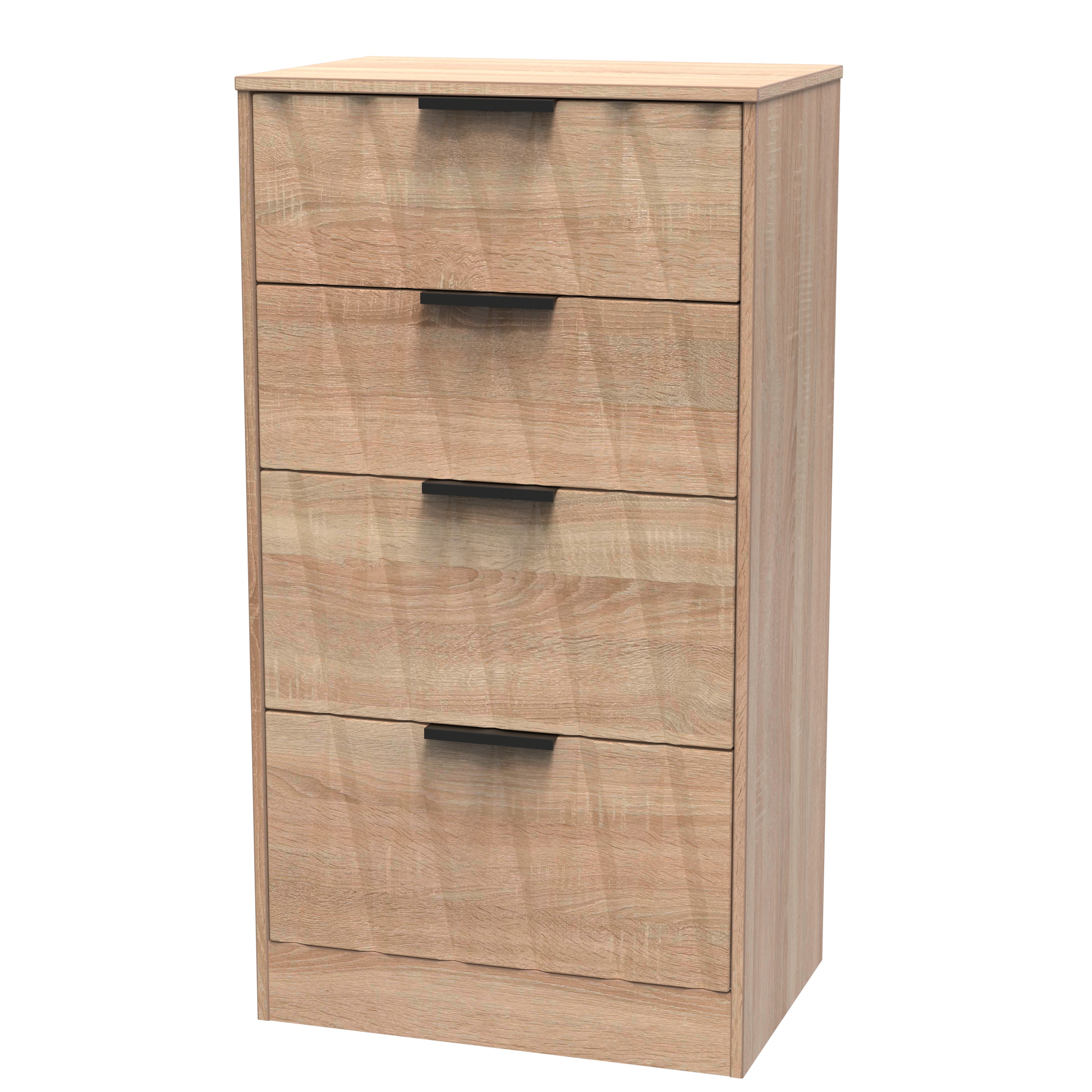 Las Vegas 4 Drawer Deep Chest in Dusk Grey  Welcome Furniture | Style Our Home