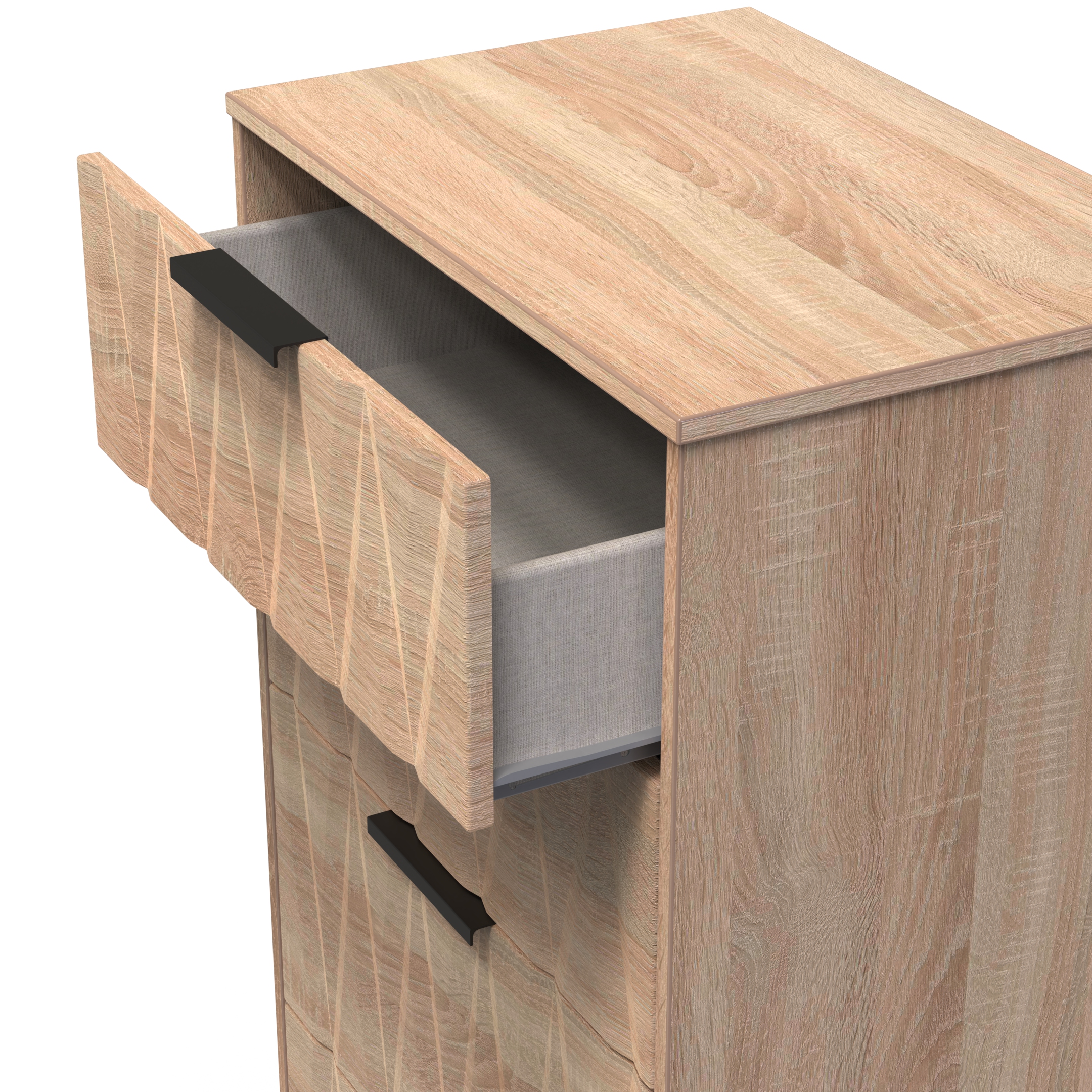 Las Vegas 4 Drawer Deep Chest in Dusk Grey  Welcome Furniture | Style Our Home