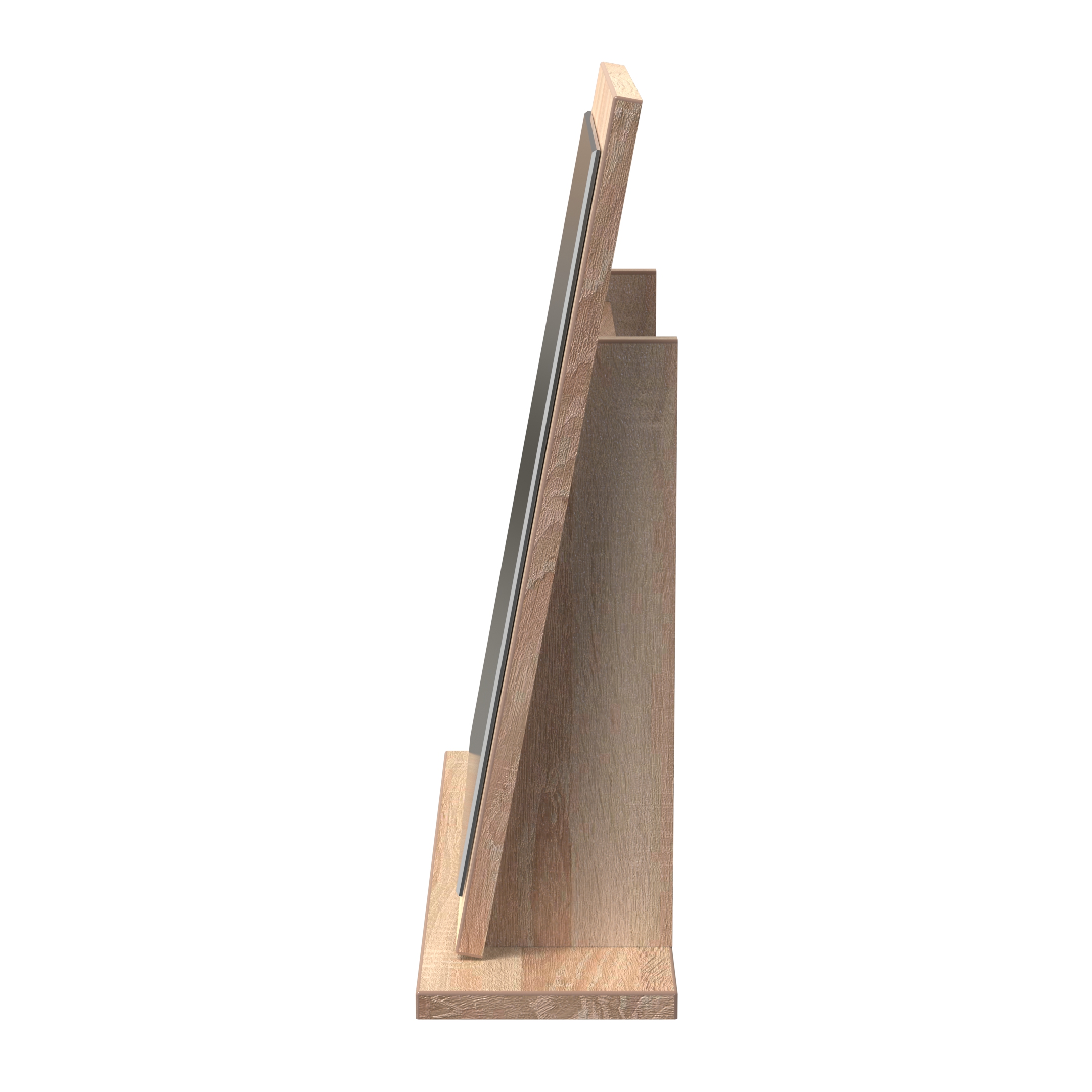 Las Vegas Small Mirror in Bardolino Oak  Welcome Furniture | Style Our Home