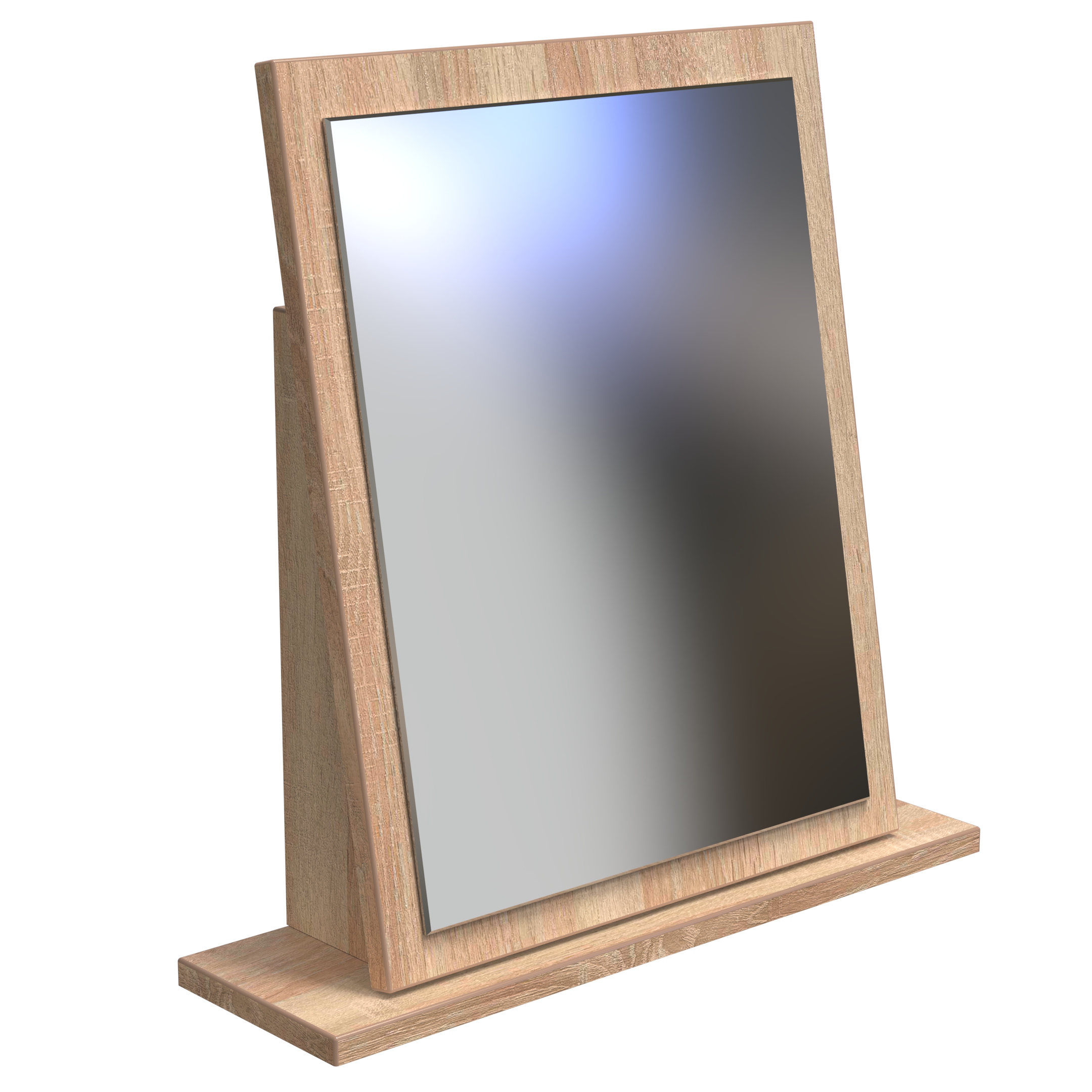 Las Vegas Small Mirror in Bardolino Oak  Welcome Furniture | Style Our Home