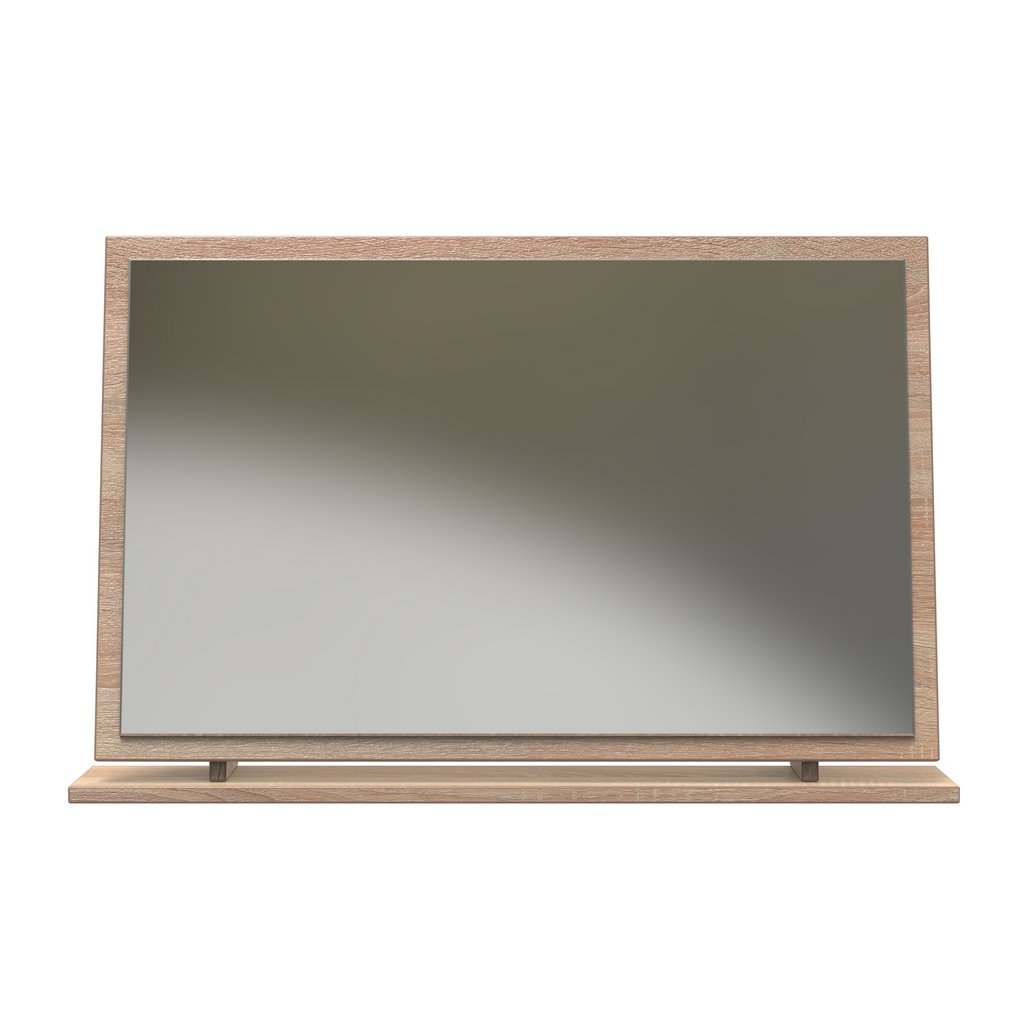 Las Vegas Large Mirror in Bardolino Oak  Welcome Furniture | Style Our Home