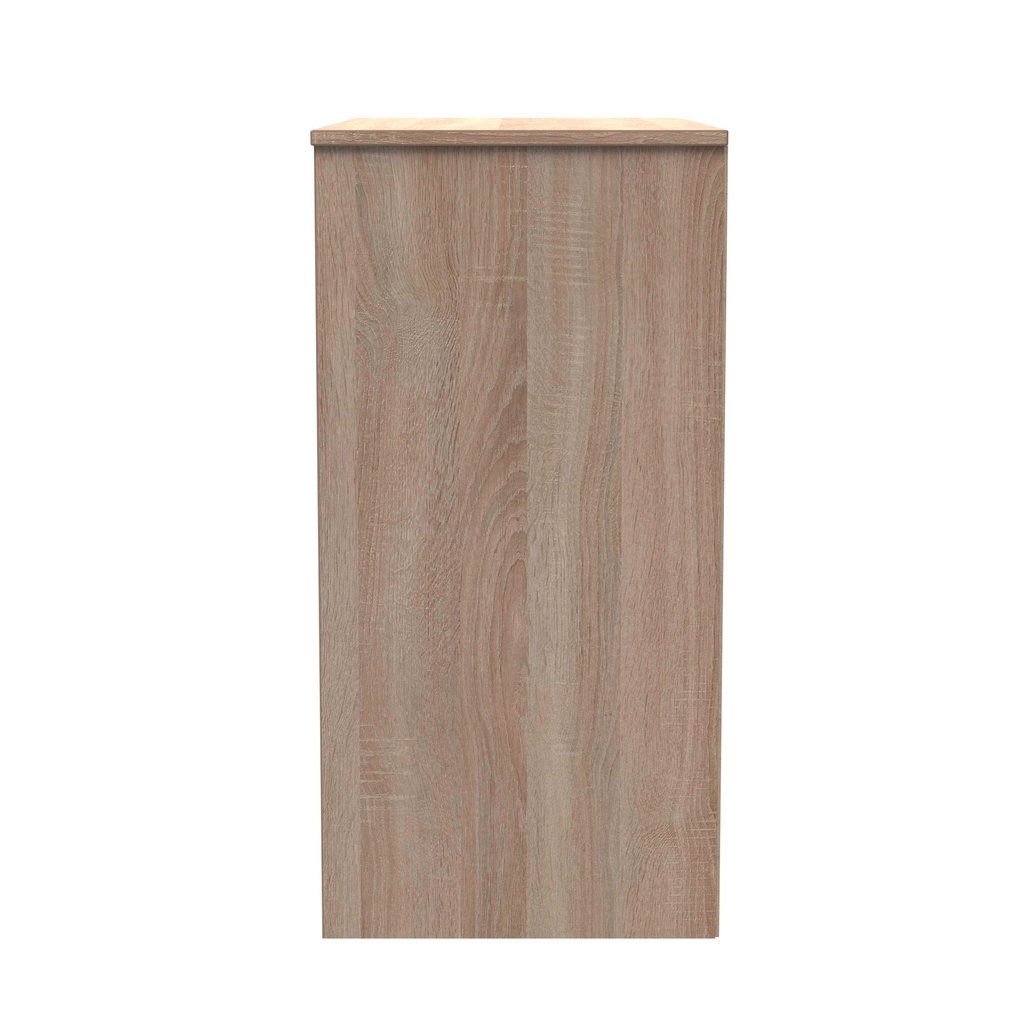 Las Vegas 3 Drawer Deep Chest in Bardolino Oak Welcome Furniture | Style Our Home