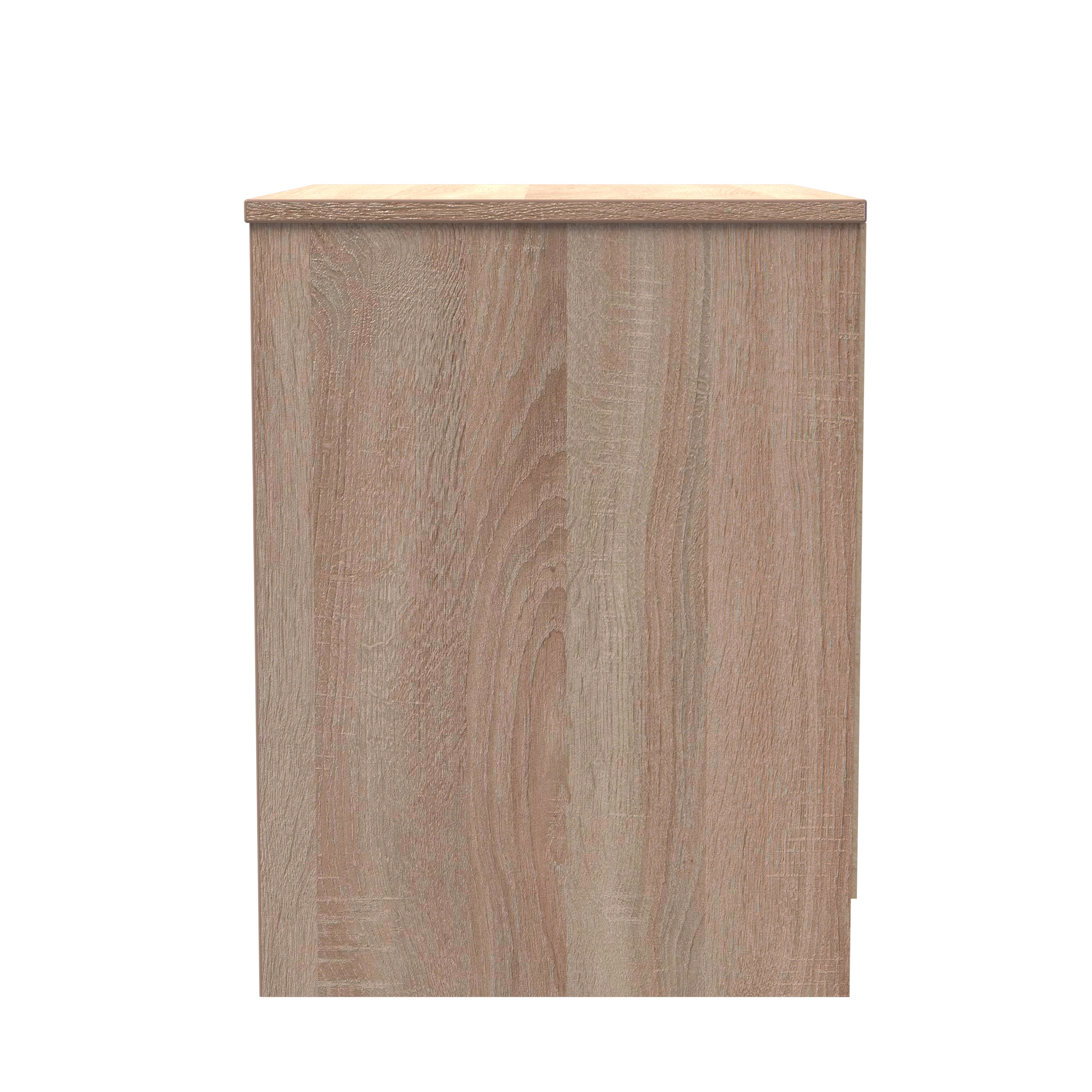 Las Vegas (Black Handles) 2 Drawer Midi Chest in Reed Green & White Welcome Furniture | Style Our Home 