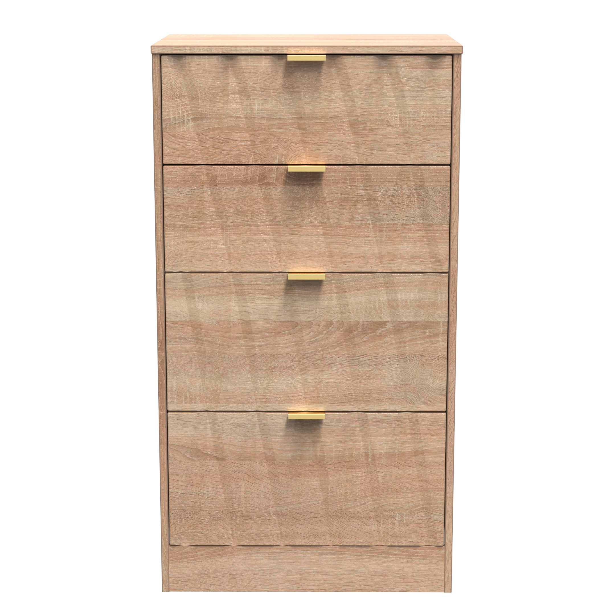 Las Vegas 4 Drawer Deep Chest in Dusk Grey  Welcome Furniture | Style Our Home