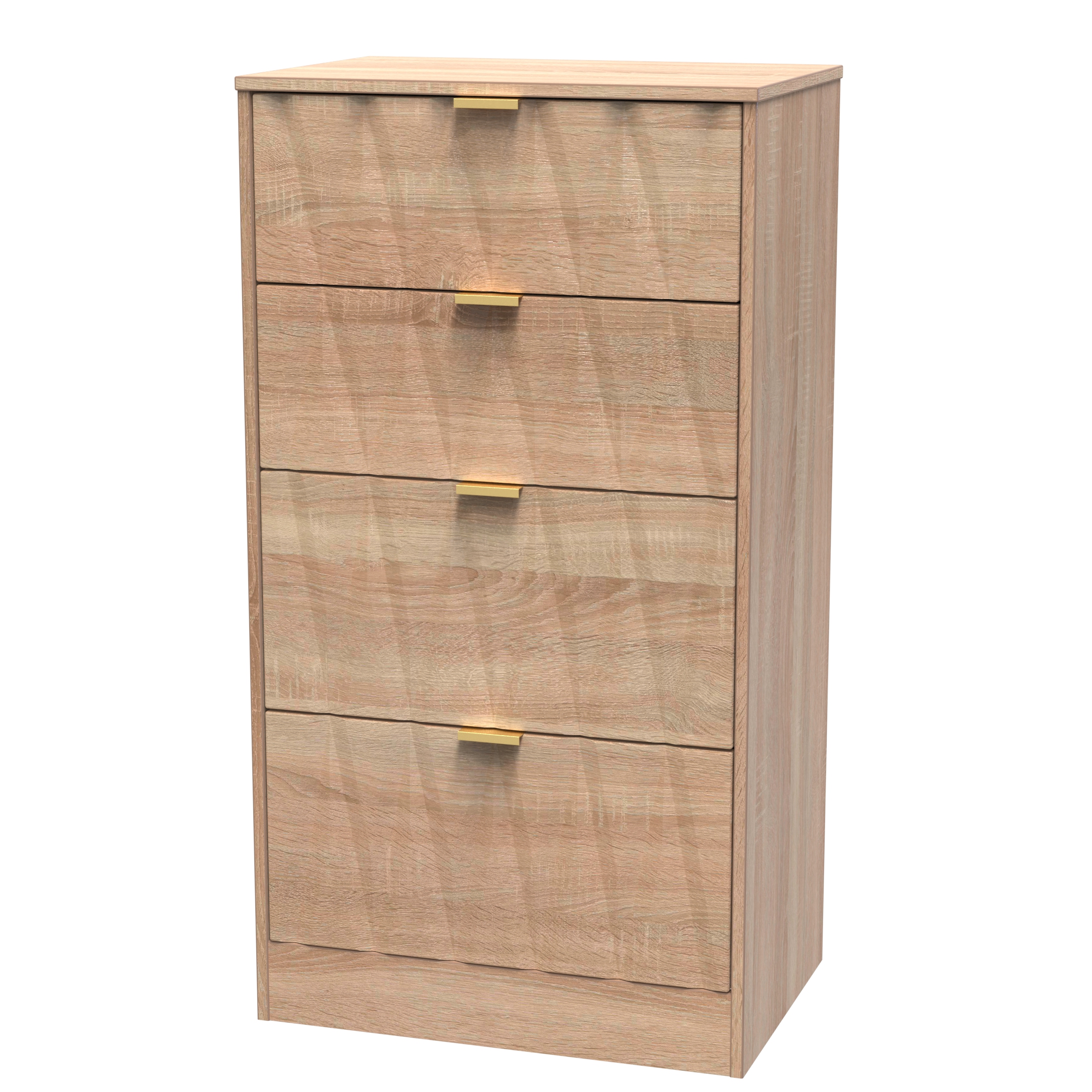 Las Vegas 4 Drawer Deep Chest in Dusk Grey  Welcome Furniture | Style Our Home