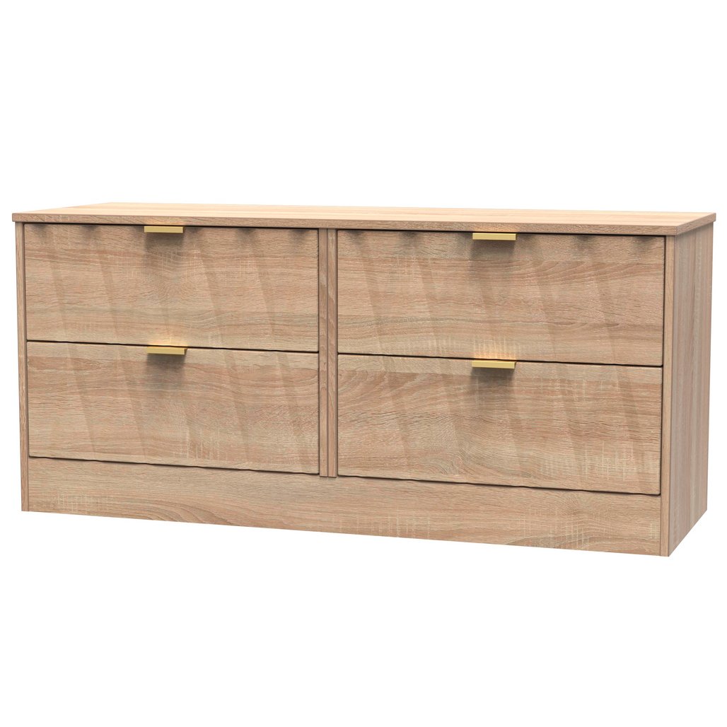 Las Vegas 4 Drawer Bed Box in Bardolino Oak Furniture | Style Our Home