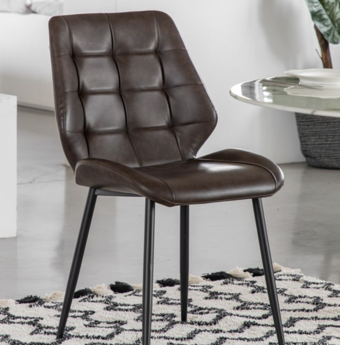 Macread Brown Dining Chair ( A Pair ) | Style Our Home