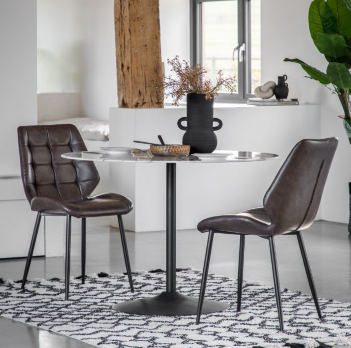 Macread Brown Dining Chair ( A Pair ) | Style Our Home