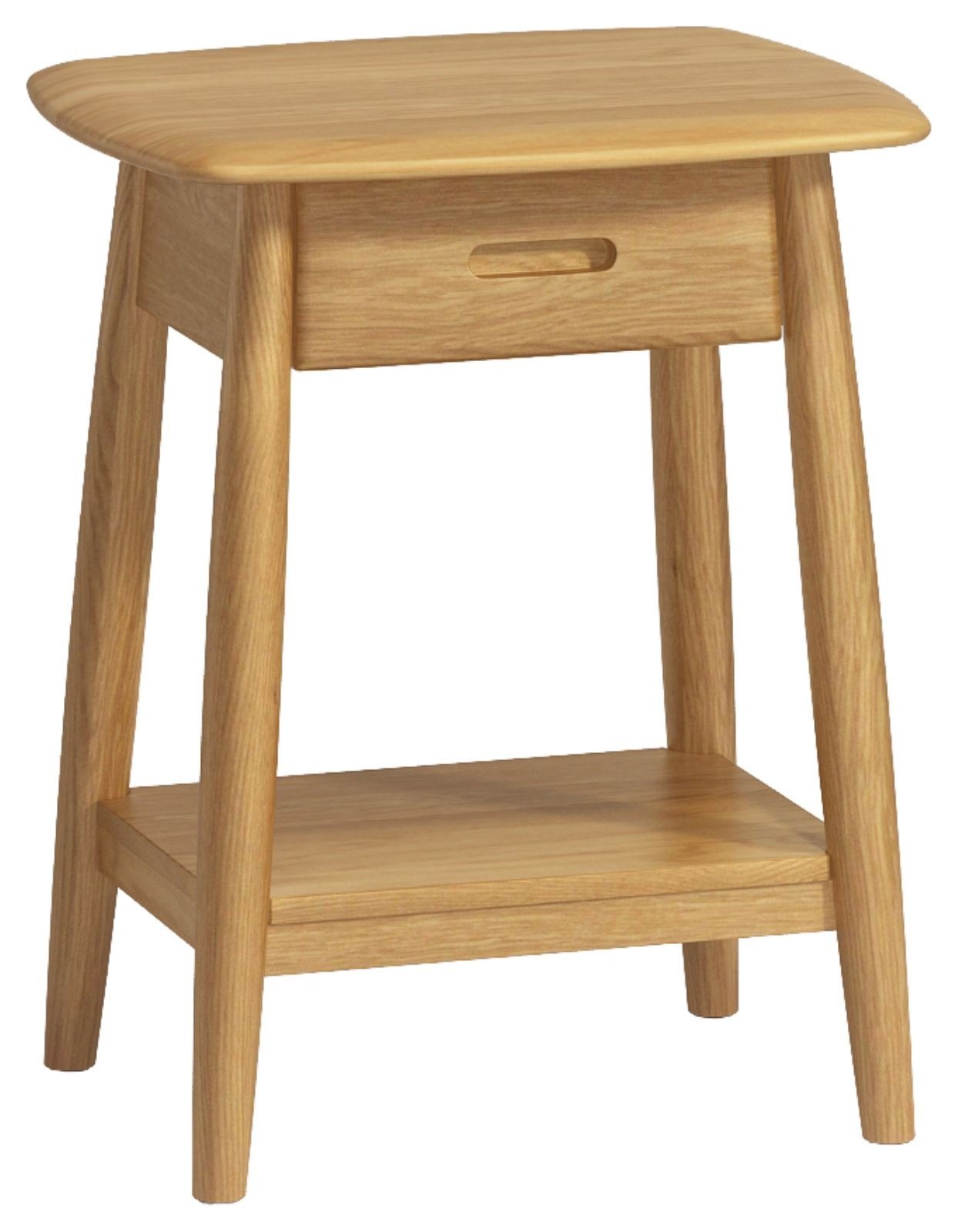 Malmo Oak Nightstand/Lamp Table -  Style Our Home