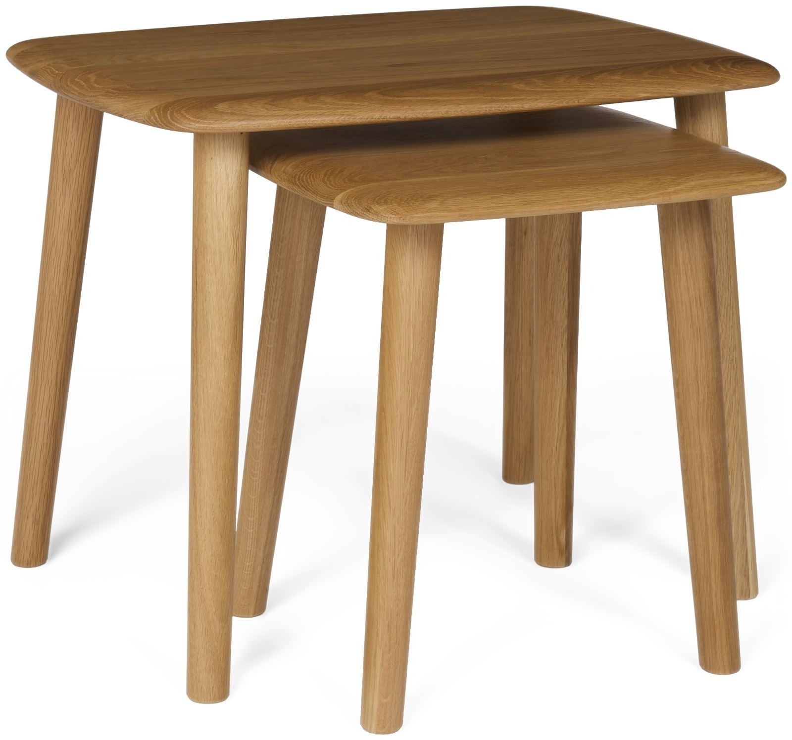 Malmo Oak Nest of Tables - Style Our Home