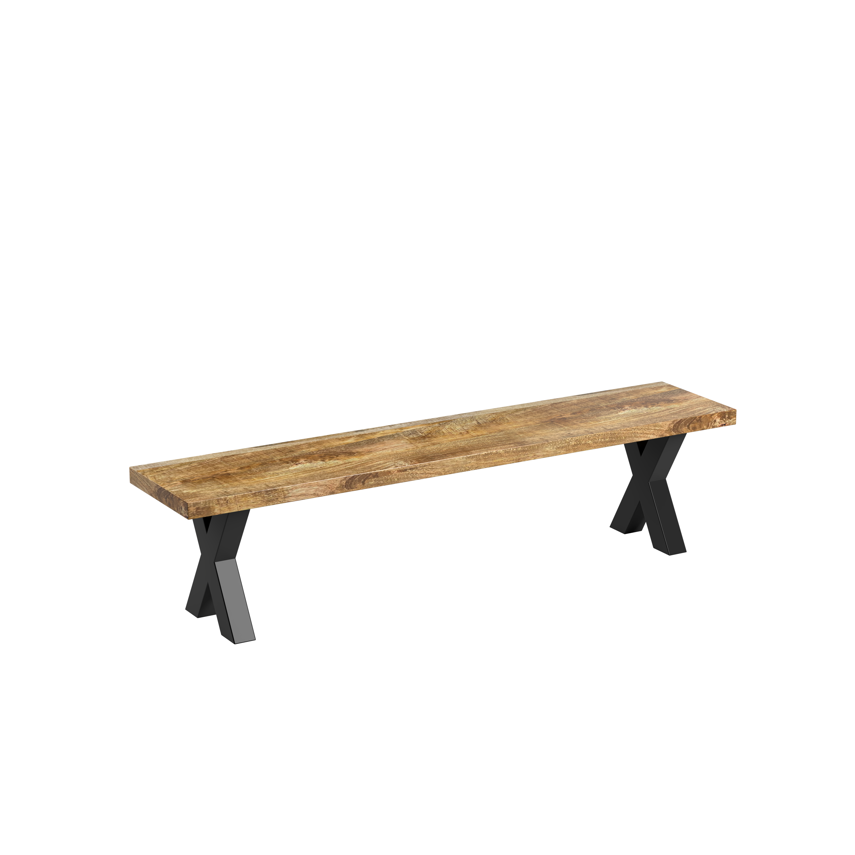 Forge 190 Cm X Leg Bench by Heritance Furniture | Style Our Home