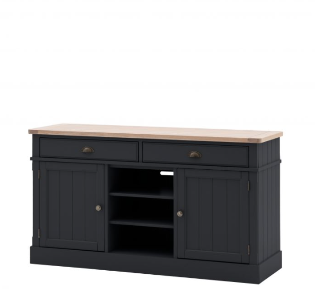 Manor 2 Drawer 2 Door Meteor Sideboard by Hudson Living | Style Our Home 