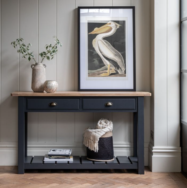 Manor Meteor 2 Drawer Console by Hudson Living | Style Our Home 