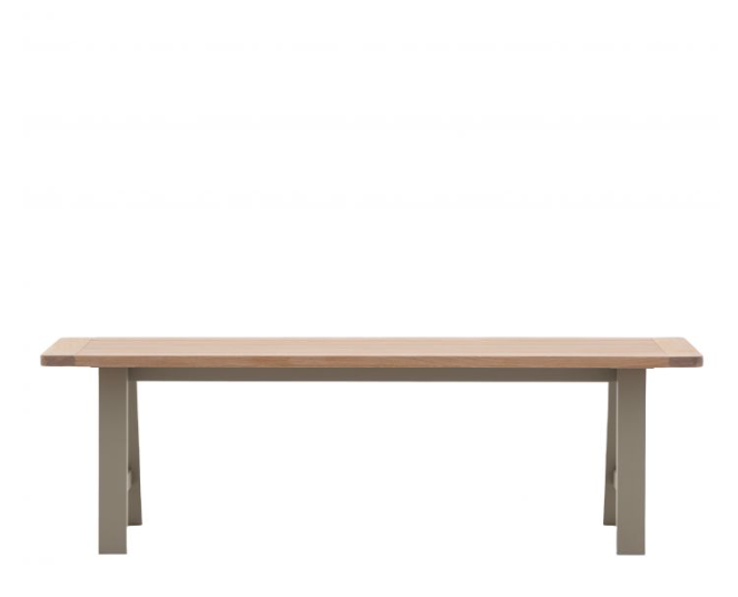 Manor Prairie Trestle Bench by Hudson Living | Style Our Home 