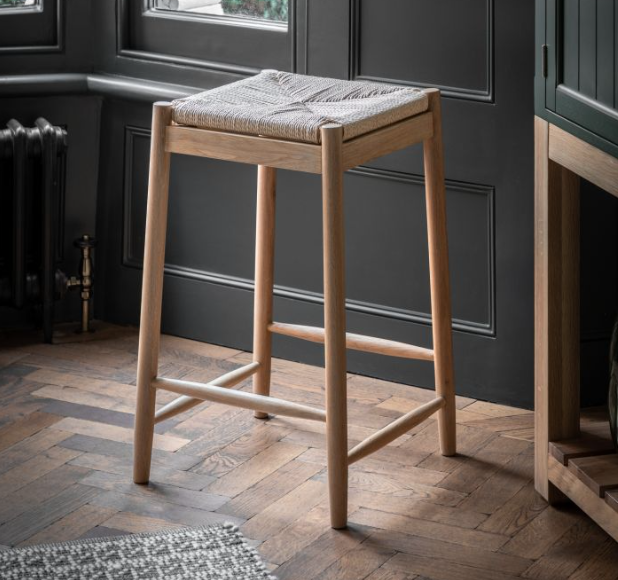 Manor Rope Stool by Hudson Living | Style Our Home 