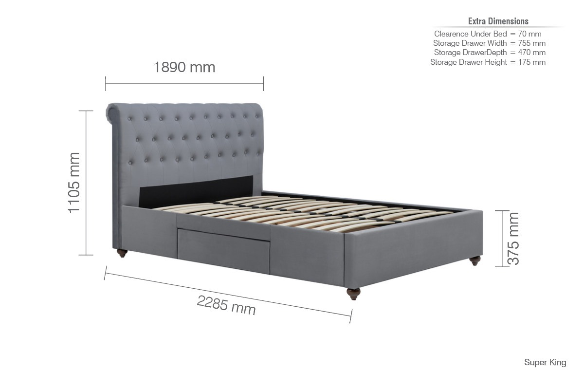 Marlow Super King Bed