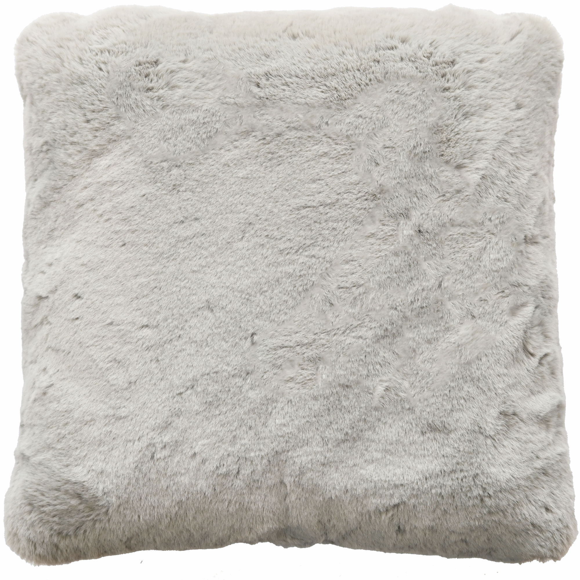 Luxury Faux Rabbit Cushion Grey by Malini | Style Our Home