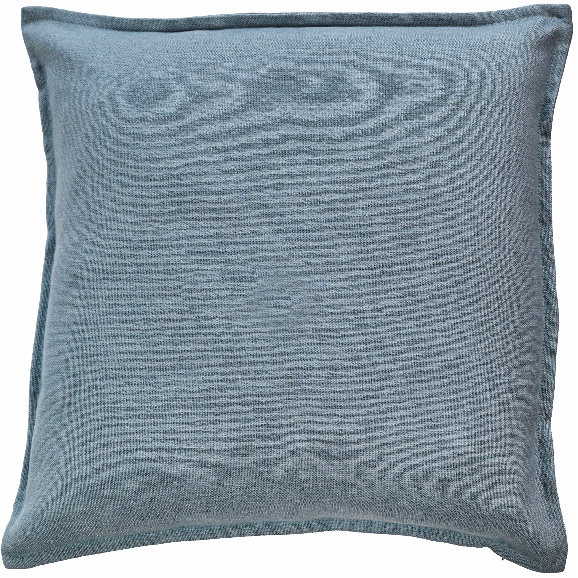 Poly Linen Mix With Flange Seafoam by Malini | Style Our Home