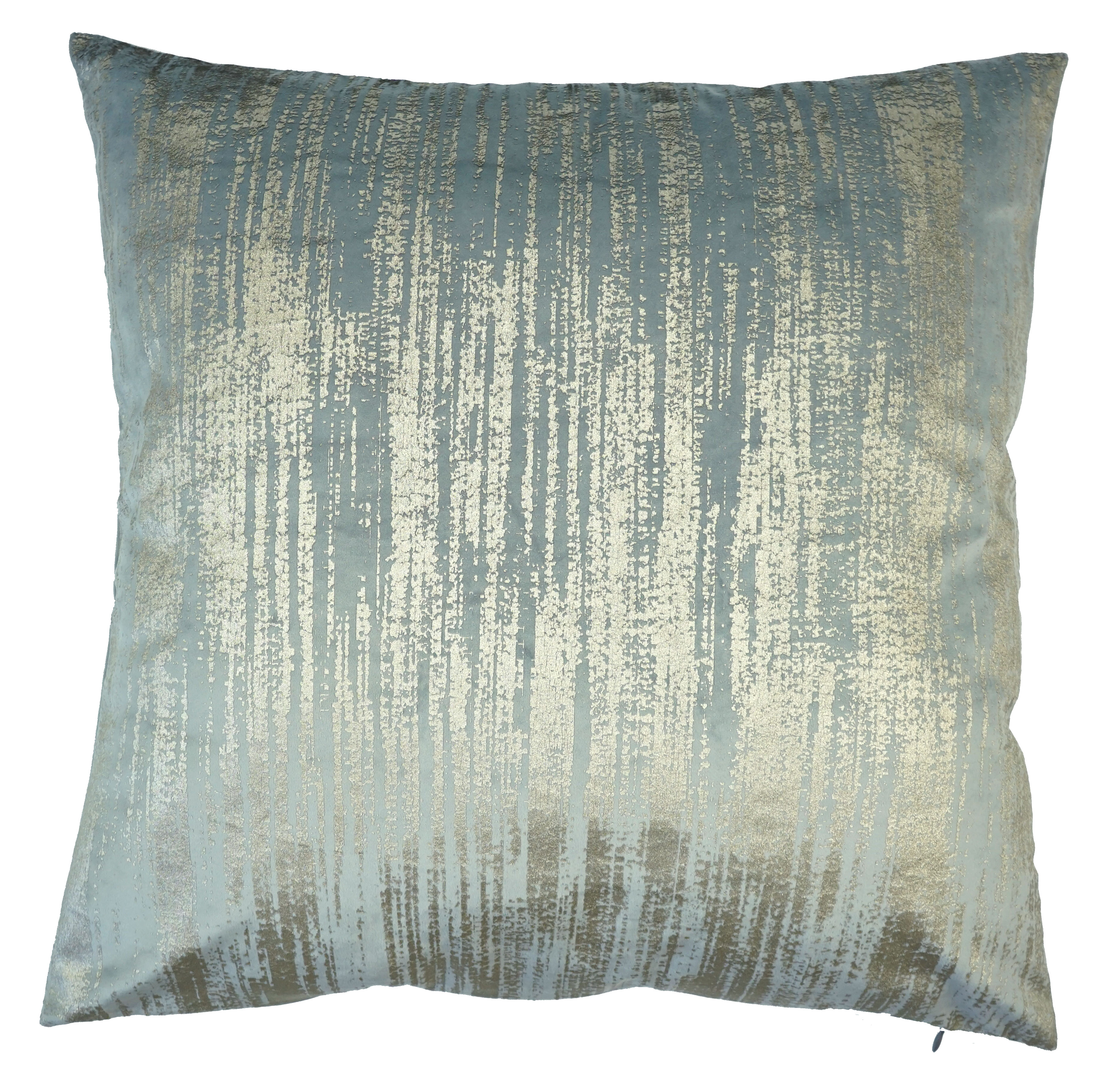 Grey Velvet With Gold Streaks by Malini | Style Our Home